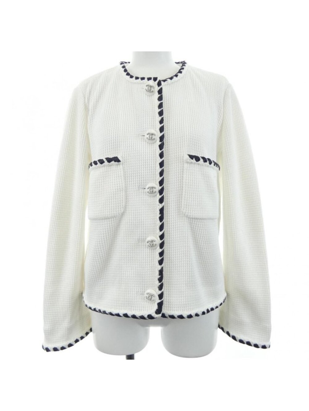 Chanel 21c Collarless Jacket